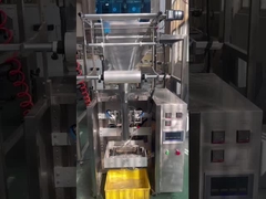 Πλήρως αυτόματη μηχανή συσκευασίας σακούλας ρυζιού/σπόρων/αμυλών/φρούτων με ηλεκτρική ζυγαριά 4 κεφαλών