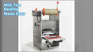 Μηχάνημα στεγανοποίησης τσαγιού γάλακτος Καλούπι από ανοξείδωτο χάλυβα