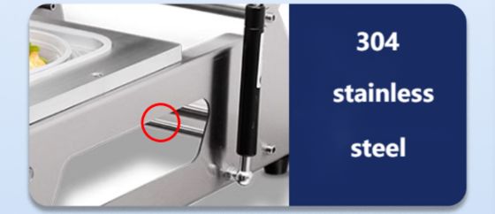 Electrically Heated Manual Tray Sealing Machine FR190YE with Adjustable Temperature For Food Meat Tray Sealer