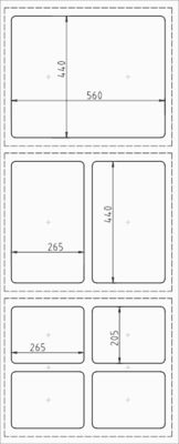 Fully Automatic Vacuum Skin Sealing Machine DQ480VSL with Food Grade 304 Stainless Steel and 6061 Anodized Aluminum Mold for MAP Packaging