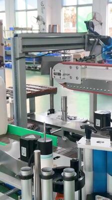 Fully automatic double-sided labeling machine for laundry detergent, shampoo, front and back labels, square bottles, mineral water, double-sided labeling machine