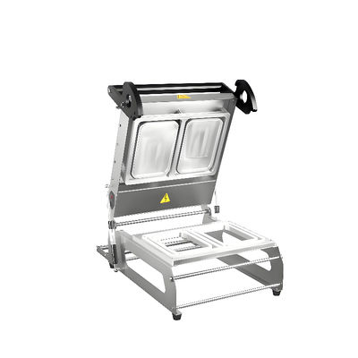 Μηχανή Συσκευασίας Σφραγίσματος από Ανοξείδωτο Χάλυβα FR370E, Μηχανή Συσκευασίας Τροφίμων, Χειροκίνητη Συσκευασία, Πλαστικό Υλικό, Μηχανή Σφράγισης Δίσκων