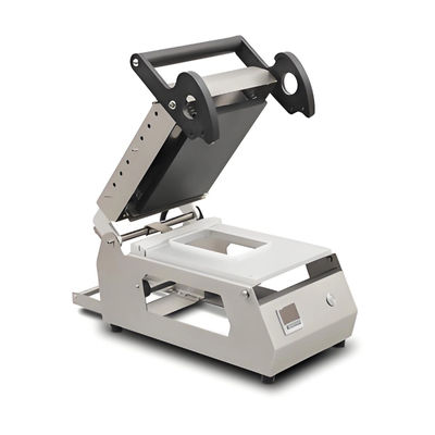 Μηχανή Σφράγισης Δίσκων DQ-5 για Συσκευασία Τροφίμων και Κρεάτων σε Πλαστικά Δοχεία, Μηχανή Σφράγισης Δίσκων Τροφίμων με εγκάρσια κοπή