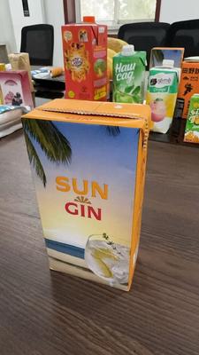 Προσαρμοσμένο 1000ml Prisma Square Or Base Αсепτικό Μηχανικό Γεμίσματος Καρτονιού με χωρητικότητα συσκευασίας 1000-3000CPH και παροχή ρεύματος 380V/50Hz