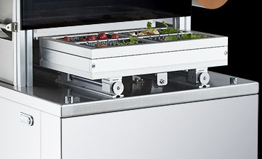 Automatic Tray Sealer DQ370L-V with Modified Atmosphere Packaging Food Grade 304 Stainless Steel and 6061 Anodized Aluminum Mold