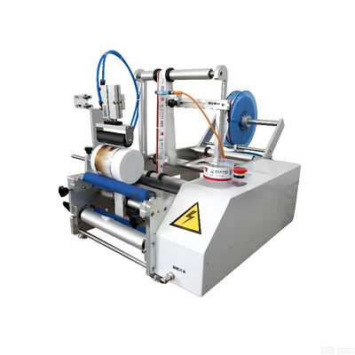 Ημιαυτόματη μηχανή επισήμανσης κυκλικών μπουκαλιών CH-311 για μπύρα και κρασί, γυάλινες φιάλες και πλαστικές φιάλες