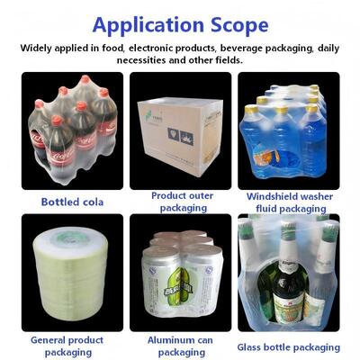 Fully Automatic Electric Heat Shrink Film Packaging Machine Sleeve-type Sleeve for Cartons Mineral Water Bottles Cans PE Film